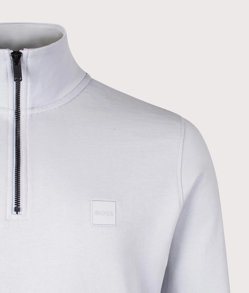 Hugo Boss Mens Quarter Zip Zetrust Sweatshirt